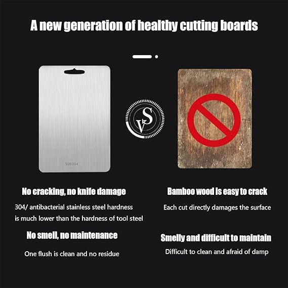 Inox Titan – 100% Pure Titanium Cutting Board