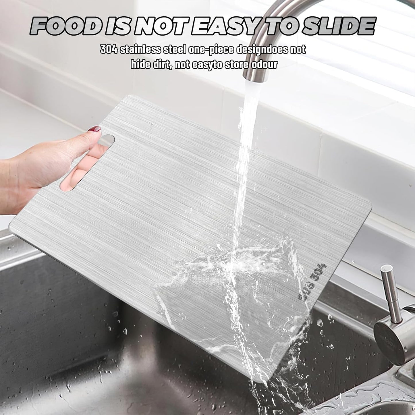 Inox Titan – 100% Pure Titanium Cutting Board